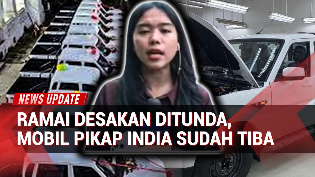 Meski Ramai Desakan Tunda, Mobil Pikap India Sudah Mendarat Di Indonesia