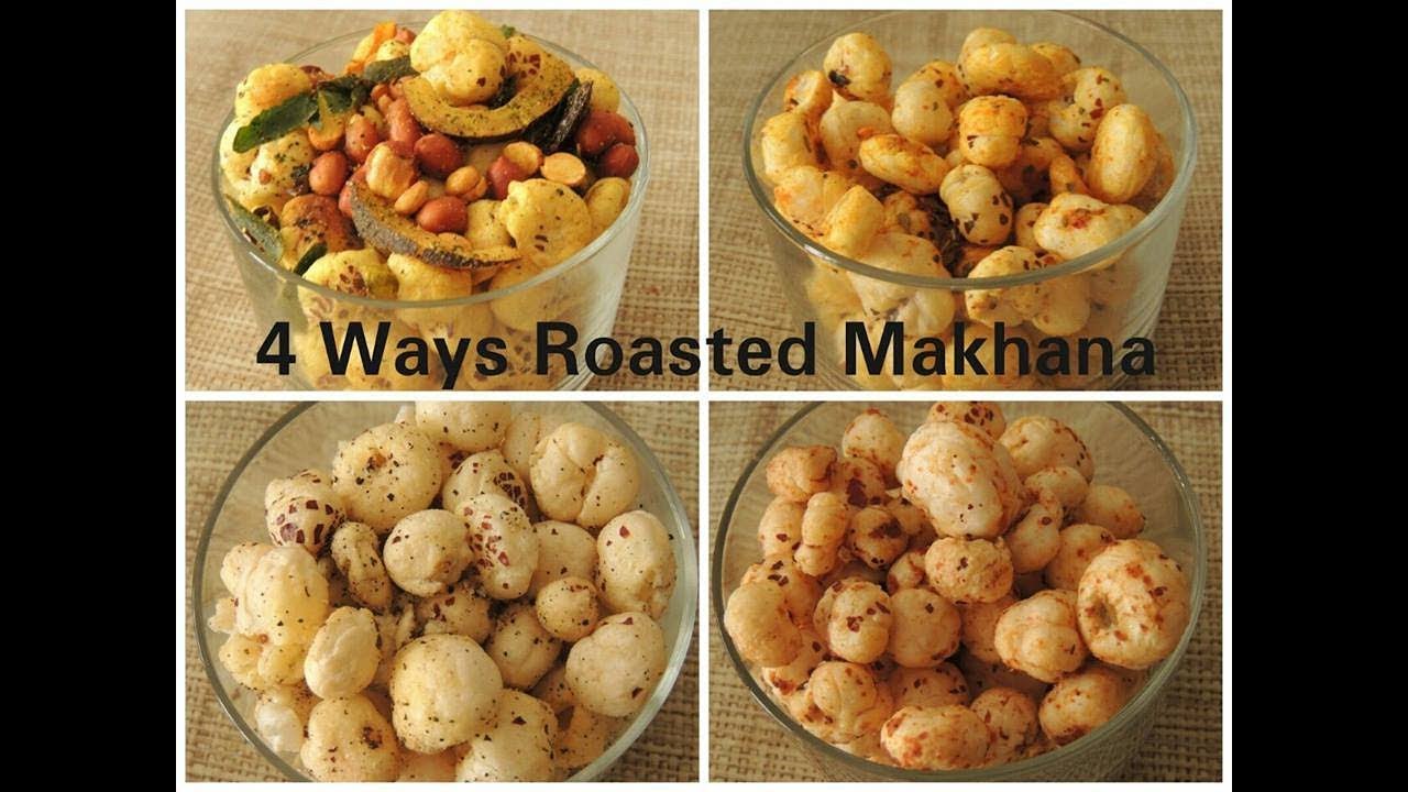 4 Ways Delicious Makhana / Foxnut | Flavours Of My Life |