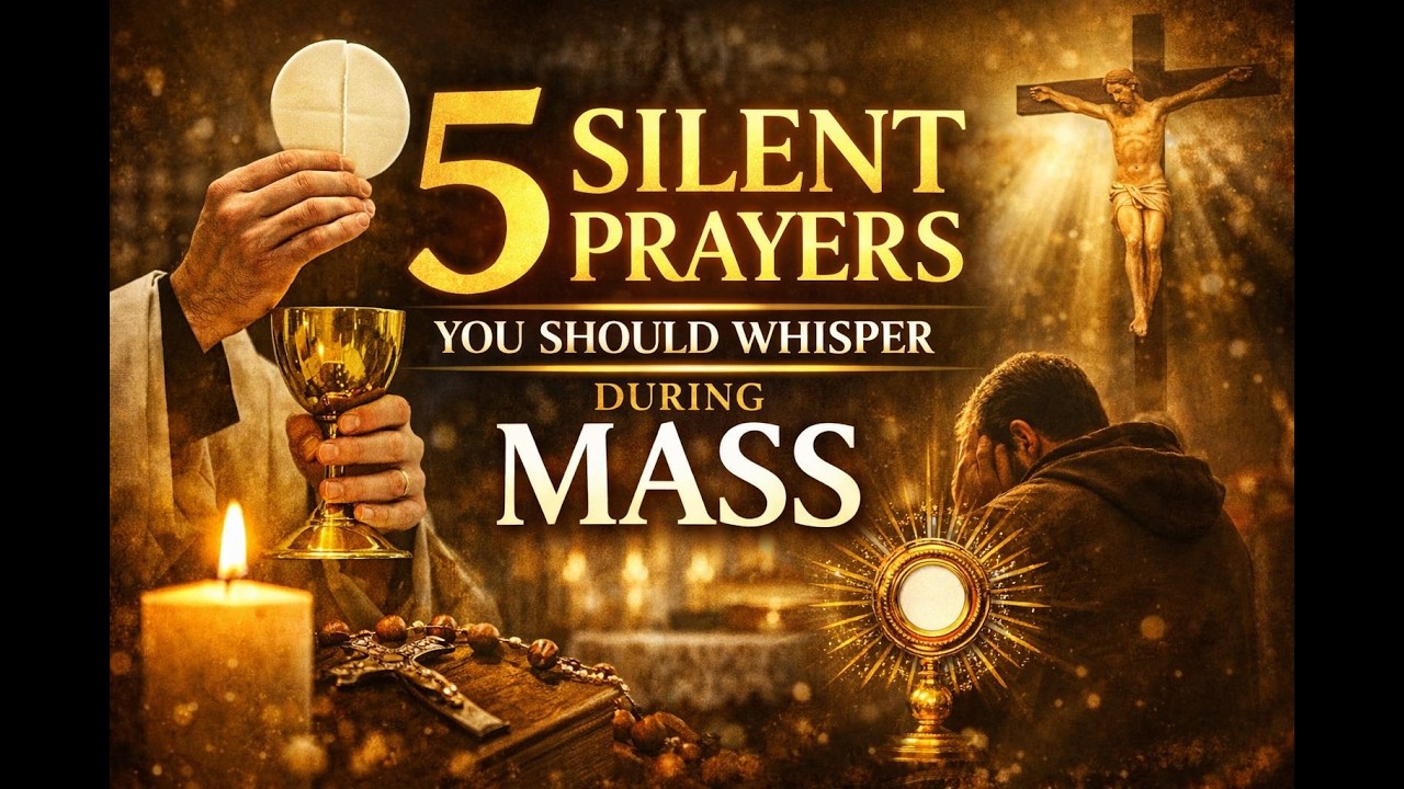 5 Silent Prayers You Should Whisper During Mass