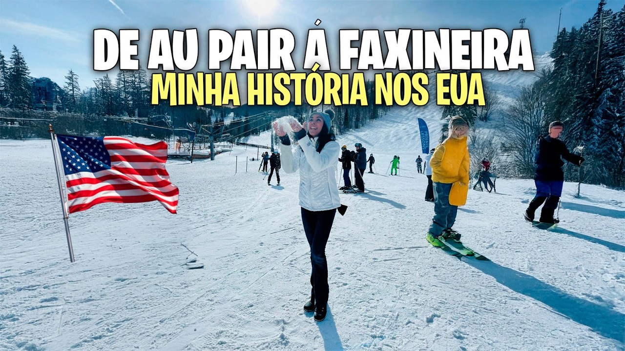 DE AU PAIR A FAXINEIRA NOS EUA: Fui julgada por americanos por limpar casas 🇺🇸💔
