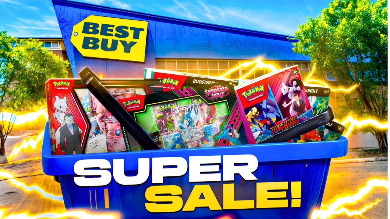 Black Friday in July?! Pokémon Card Shopping Spree at Best Buy!