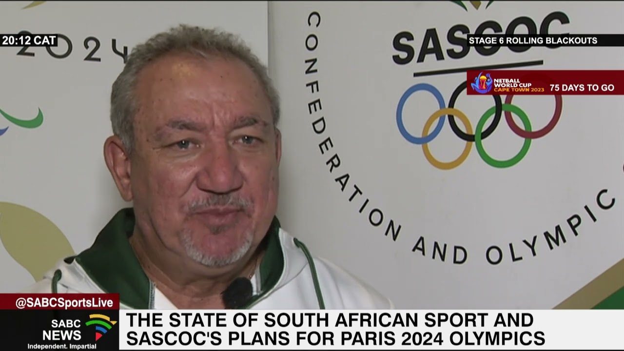 Spotlight on state of SA sport, Sascoc plans for Paris 2024 Olympics