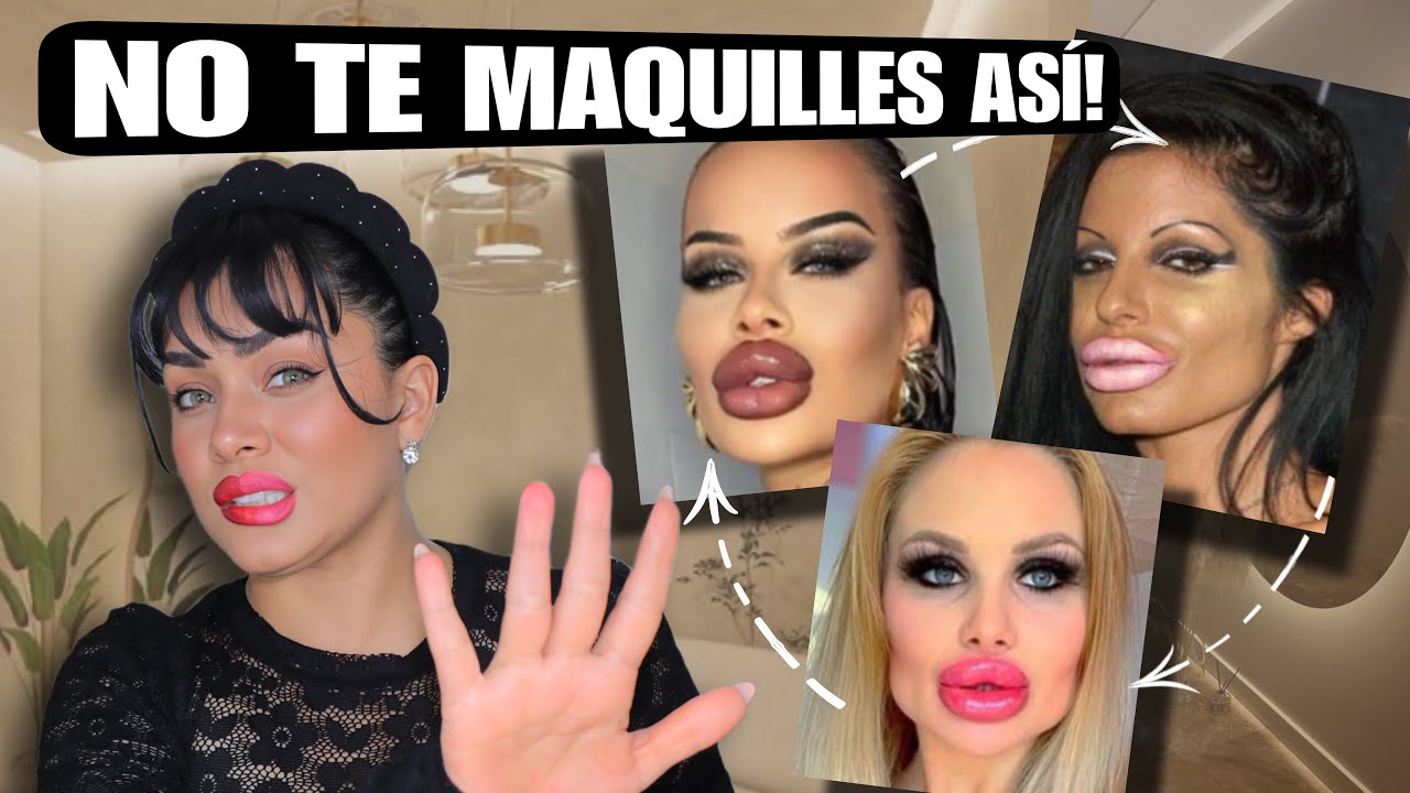 NO TE MAQUILLES ASI!: ERRORES DE MAQUILLAJE QUE DEBES EVITAR .