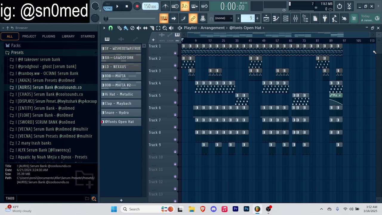 MAKING LAST AURIS PREVIEW BEAT DROPPING IT TM