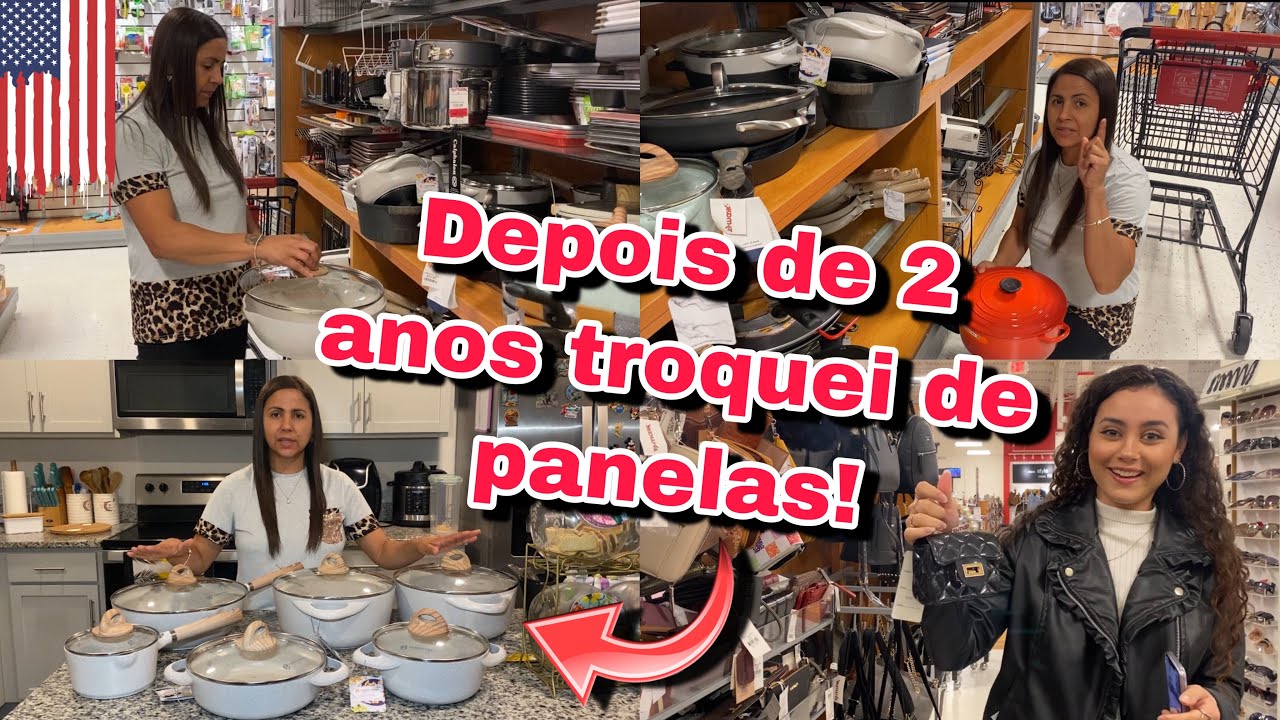 DEPOIS DE 2 ANOS MORANDO NOS ESTADOS UNIDOS, FINALMENTE TROQUEI DE PANELAS!🇺🇸🇺🇸🇺🇸
