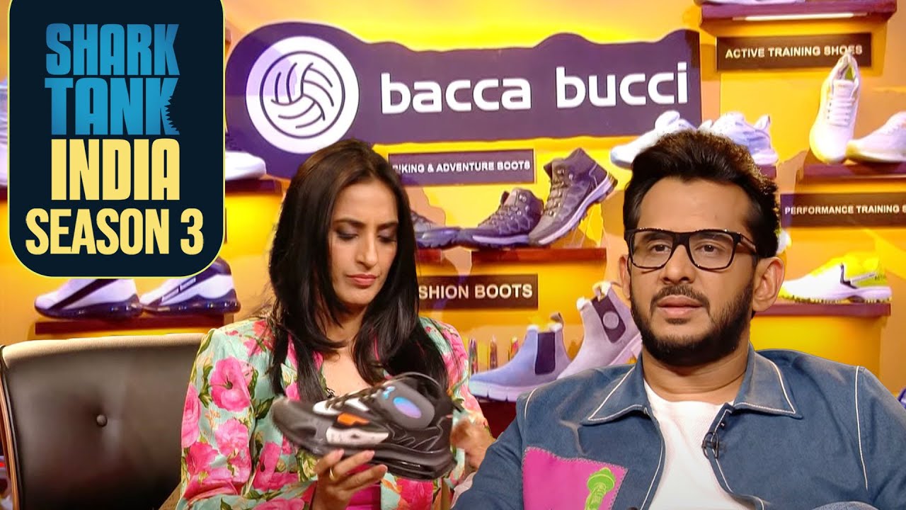 Shark Vineeta ने test किए ‘Bacca Bucci’ brand के fancy shoes | Male Entrepreneurs