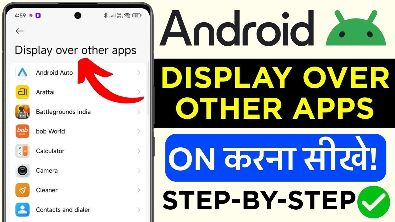 Display Over Other Apps Not Working | Enable Display Over Other Apps | Display Over Other Apps