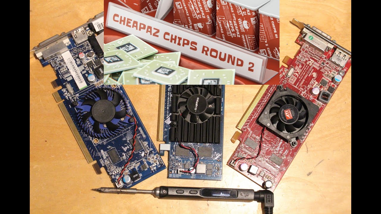 Preparing for Hwbot Cheapaz Chips Round 2 / Radeon HD 4550 voltmod guide
