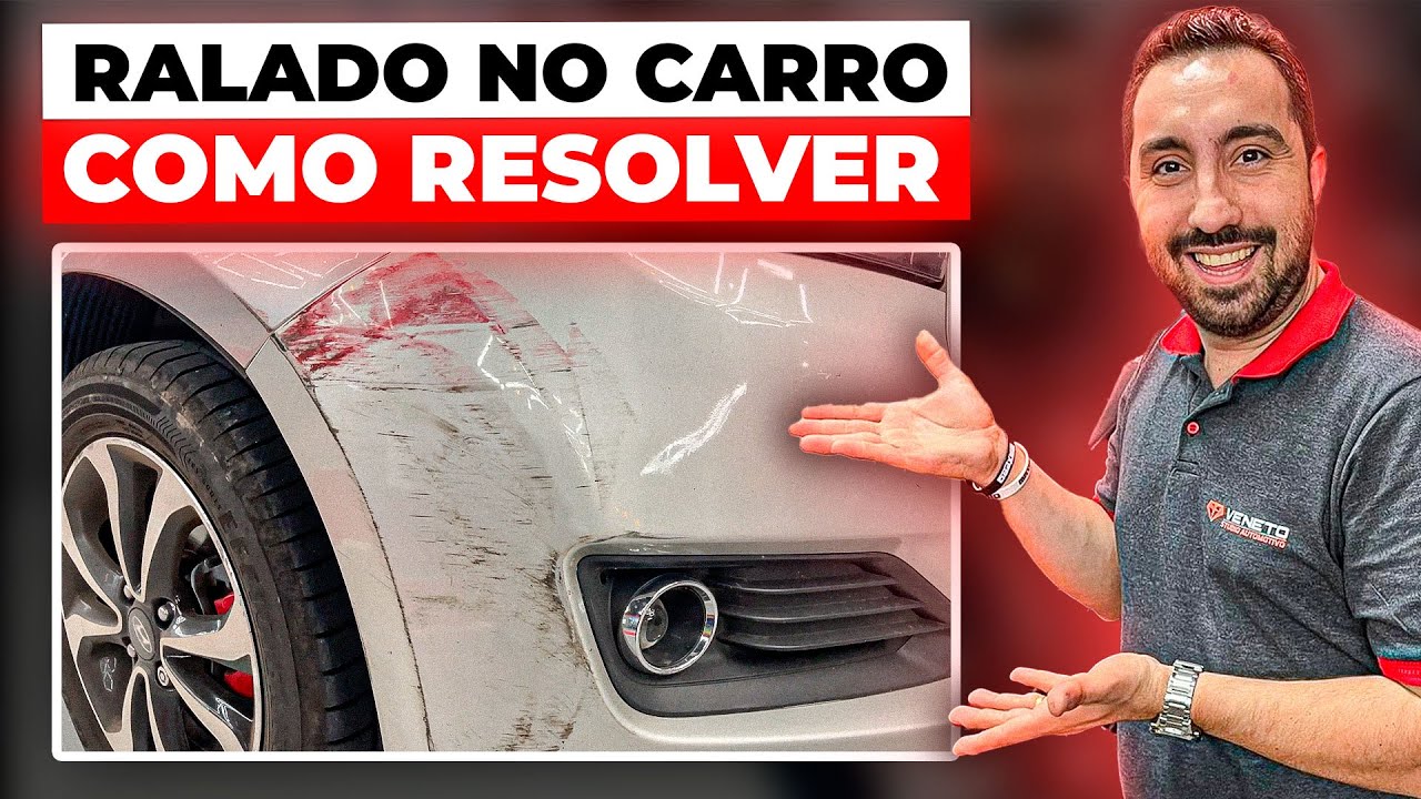 RALOU O CARRO? RESOLVA SOZINHO SEM GASTAR MUITO
