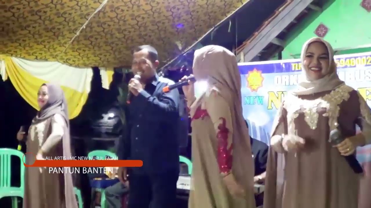pantun banten terlucu bersama gambus modern new nurul fatah