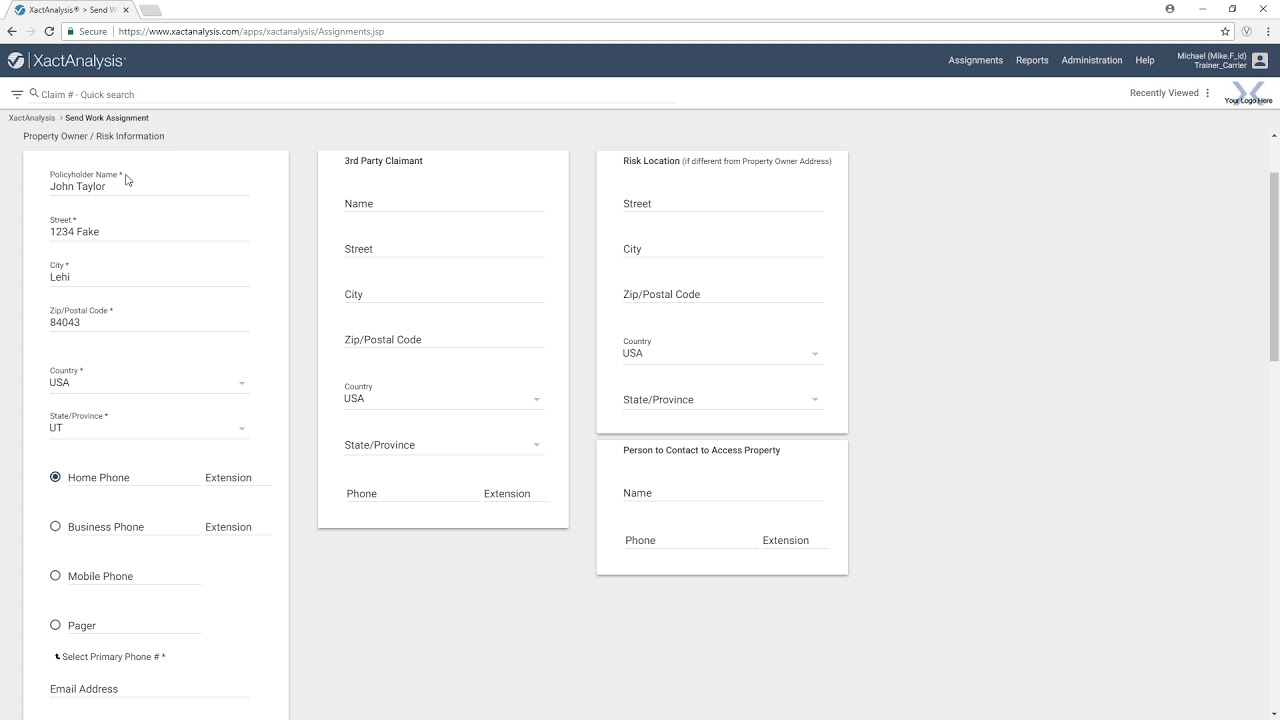 Xactimate Xpert Tip: Sending an Assignment in XactAnalysis