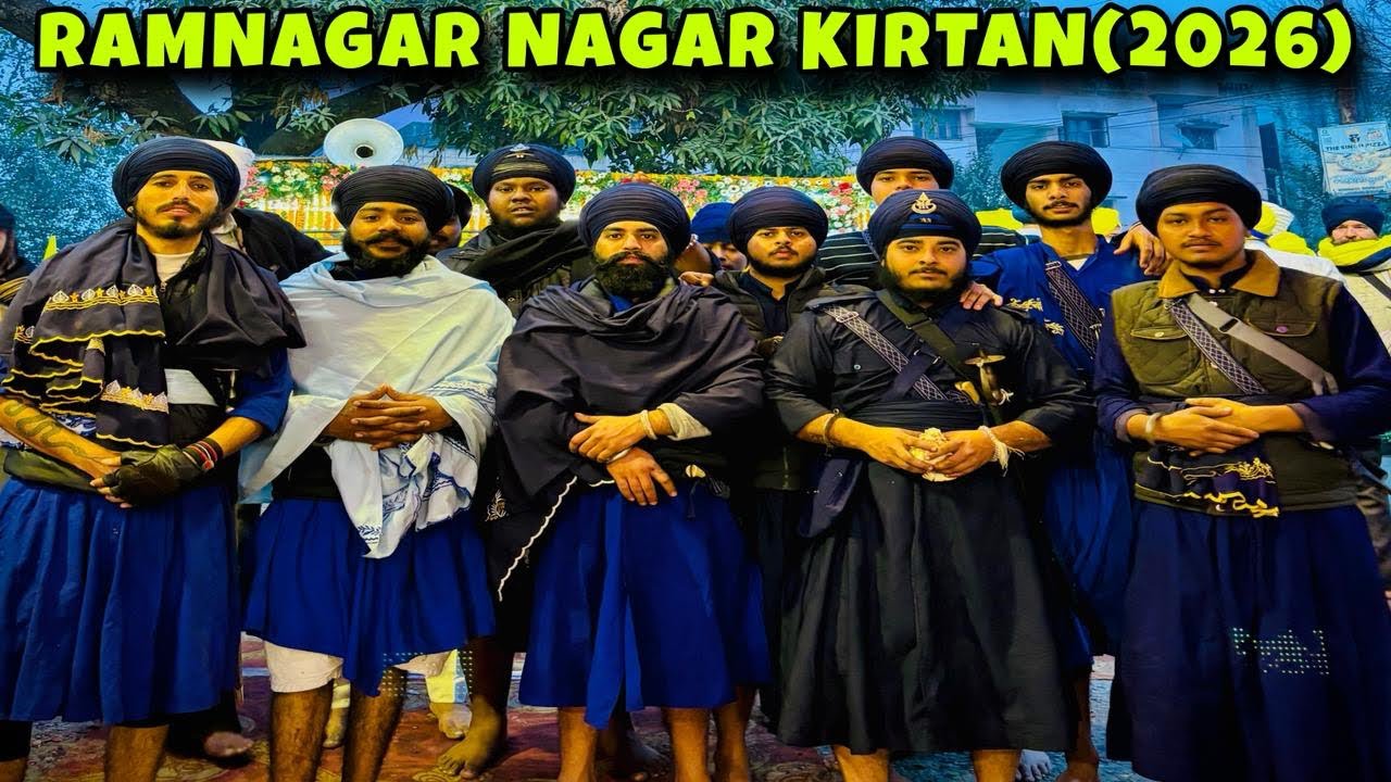 Dhan Dhan Baba Deep Singh 🙏Ji(ramnagar nagar kirtan 2026🙏)