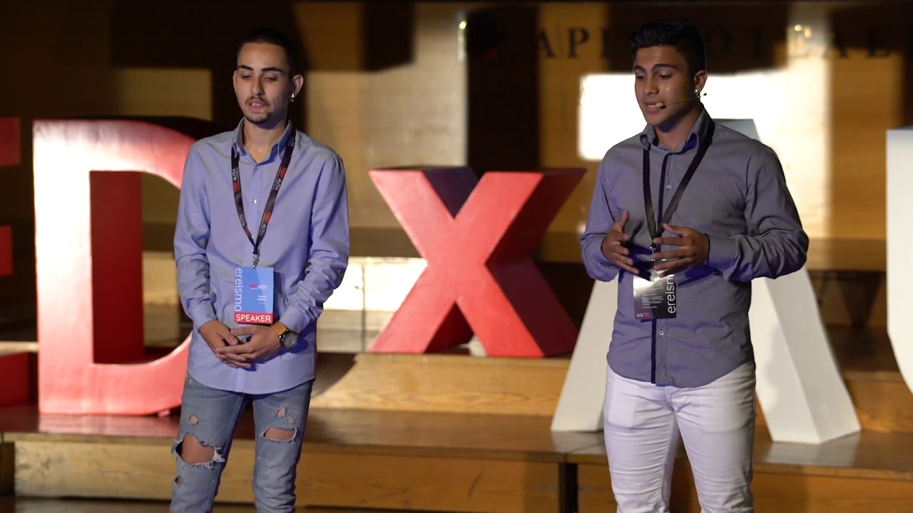 Knowledge can break down ghettos | Spyros Bakas & Stavros Giouvanis | TEDxAUTH