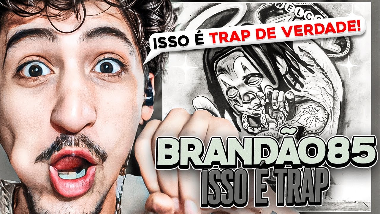 GRINGO DE BOSTA REACTS | BRANDAO85 - ISSO E TRAP (brandao o goat??))
