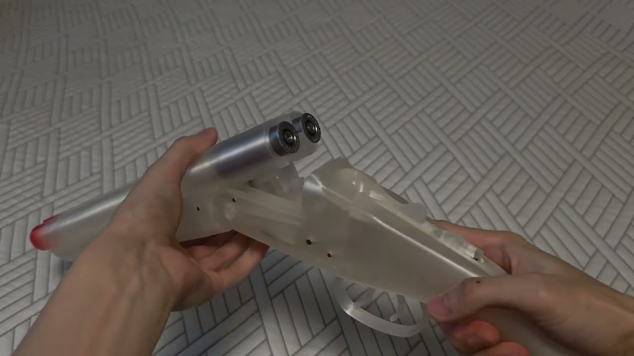 3D printing airsoft double barrel shotgun - 10 [+STL files]