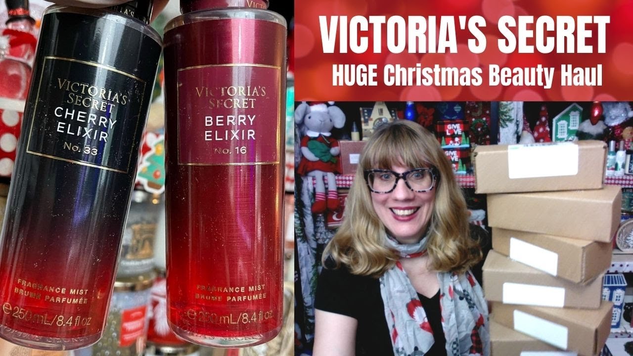 VICTORIA'S SECRET HUGE Christmas Beauty Haul
