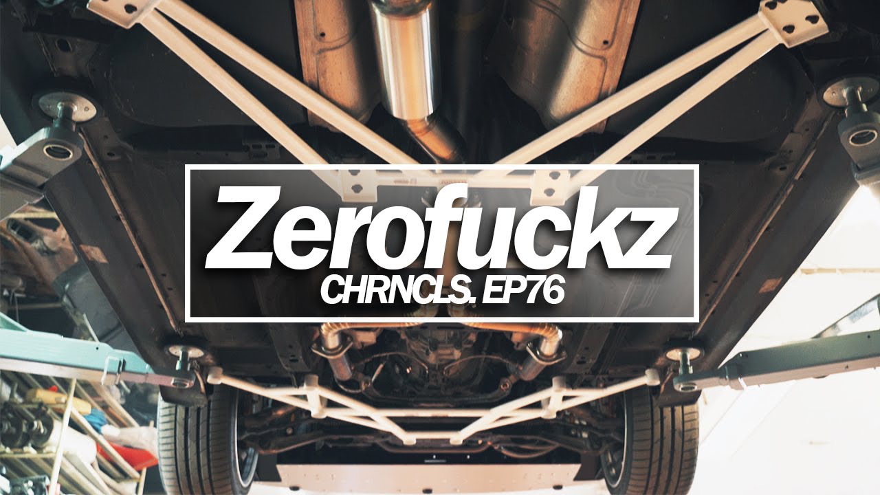 350Z ULTRA RACING CHASSIS BRACE INSTALL | Chassis Bracing | ZerofuckZ  Ep. 76