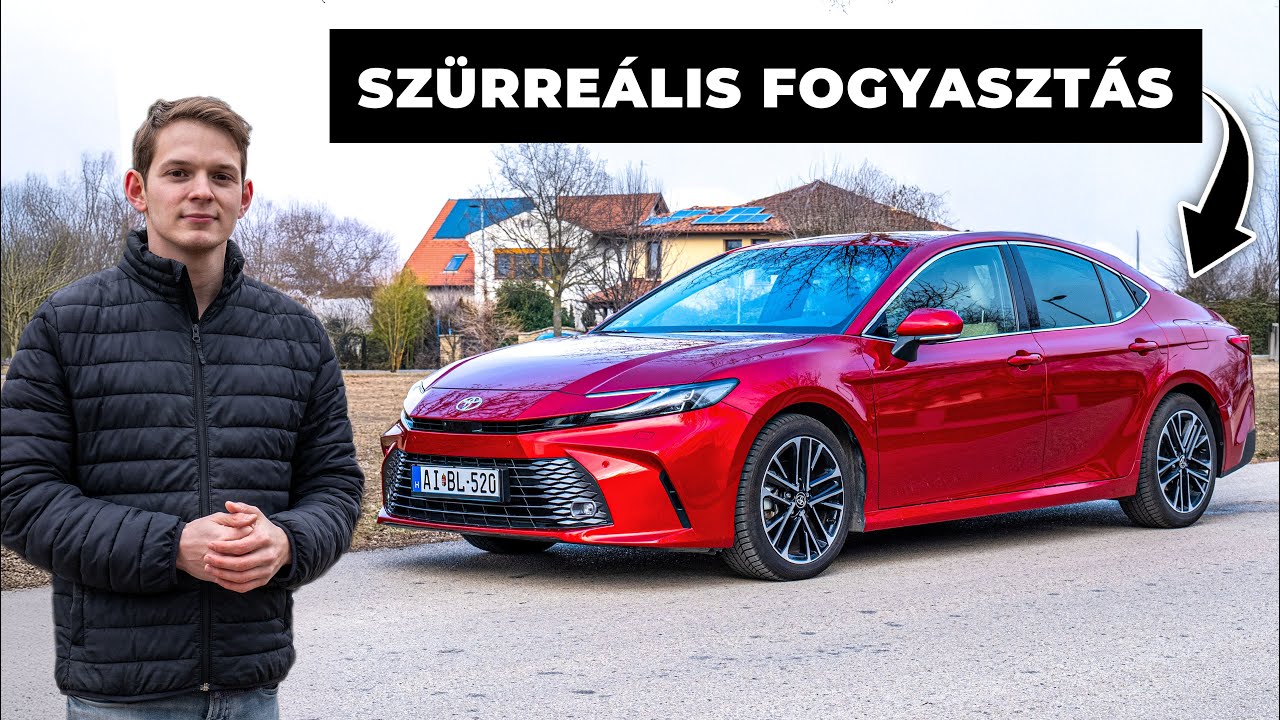 &Uacute;J Toyota Camry teszt - jobb, mint a Skoda Superb?