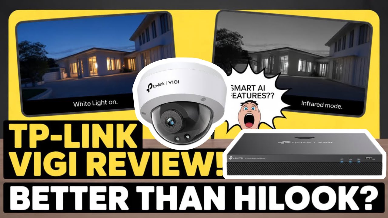 TP-Link VIGI NVR & Camera Review: Better Than HiLook & EZ-IP? | Full Features, Footage & Verdict