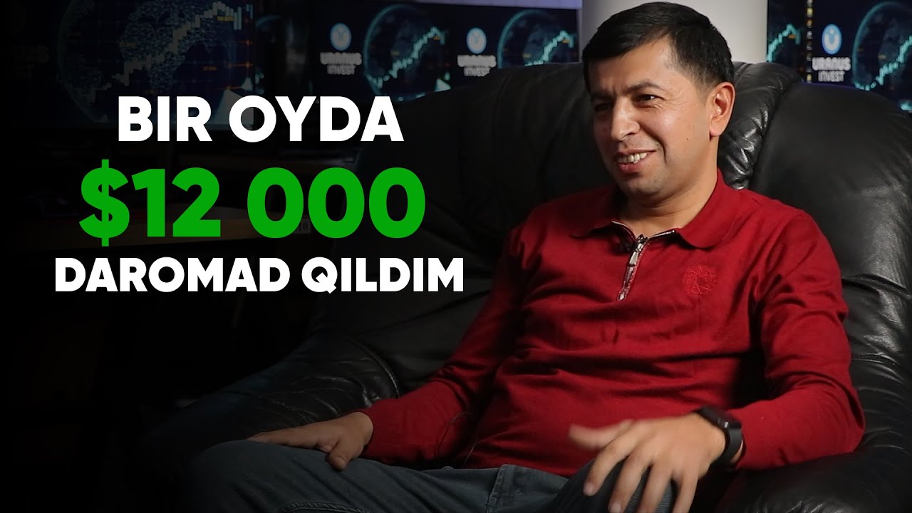 $12 000 Bir Oyda | Talabamiz Natijalari | Treyding Kurslari