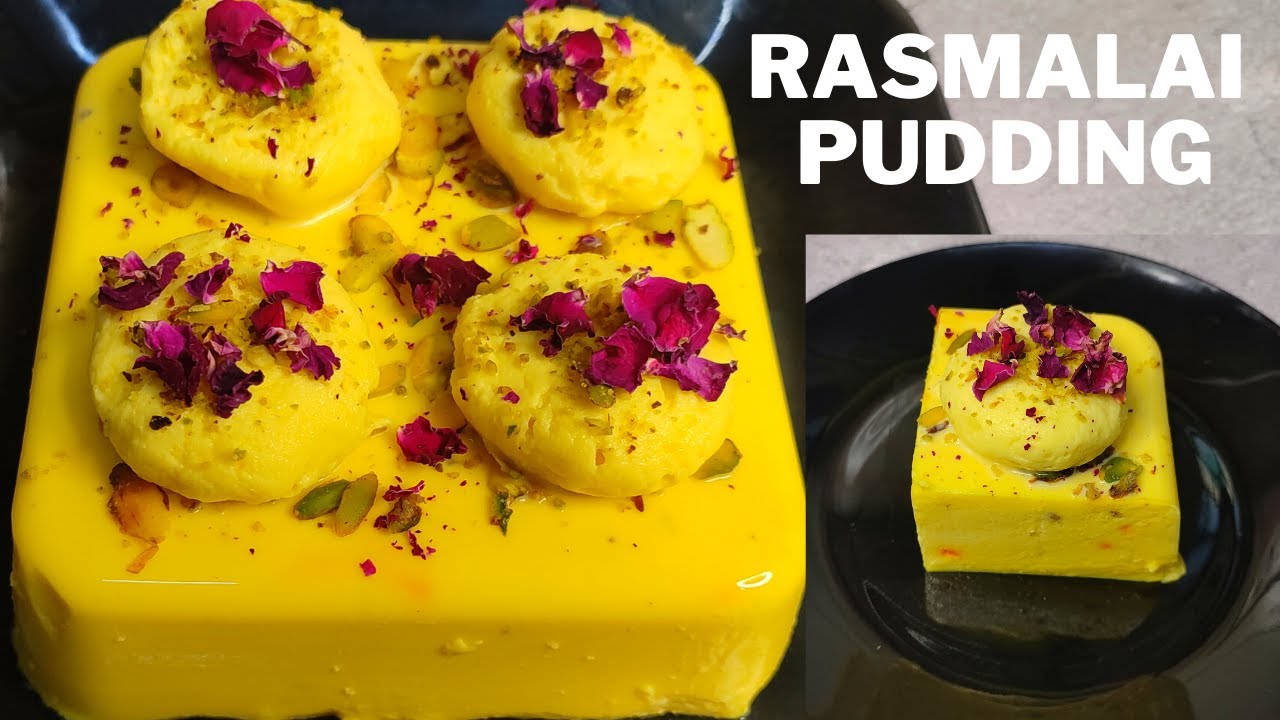 Rasmalai pudding | How to make pudding | Milk pudding recipe | Summer dessert |