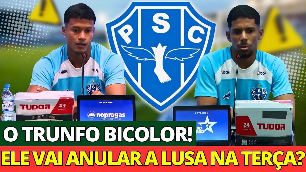 🚨 ALERTA GERAL: O PAYSANDU VAI SURPREENDER O BRASIL NOVAMENTE? 🐺 PAYSANDU SC