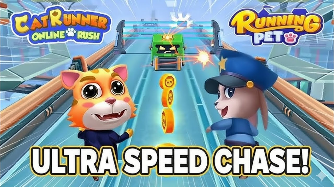 Cat Runner Game Hack Part 15 #catrunner #endlessrunner #templerun2 #games #progamerzone