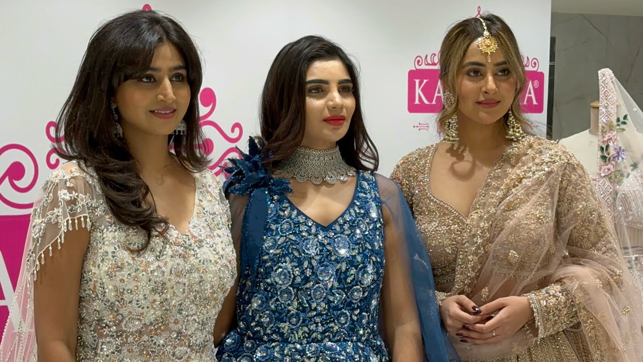 Actress VARSHINI SOUNDERAJAN & Jabardasth Varsha Grand Launch Karishma Bridal Studio | Varshini