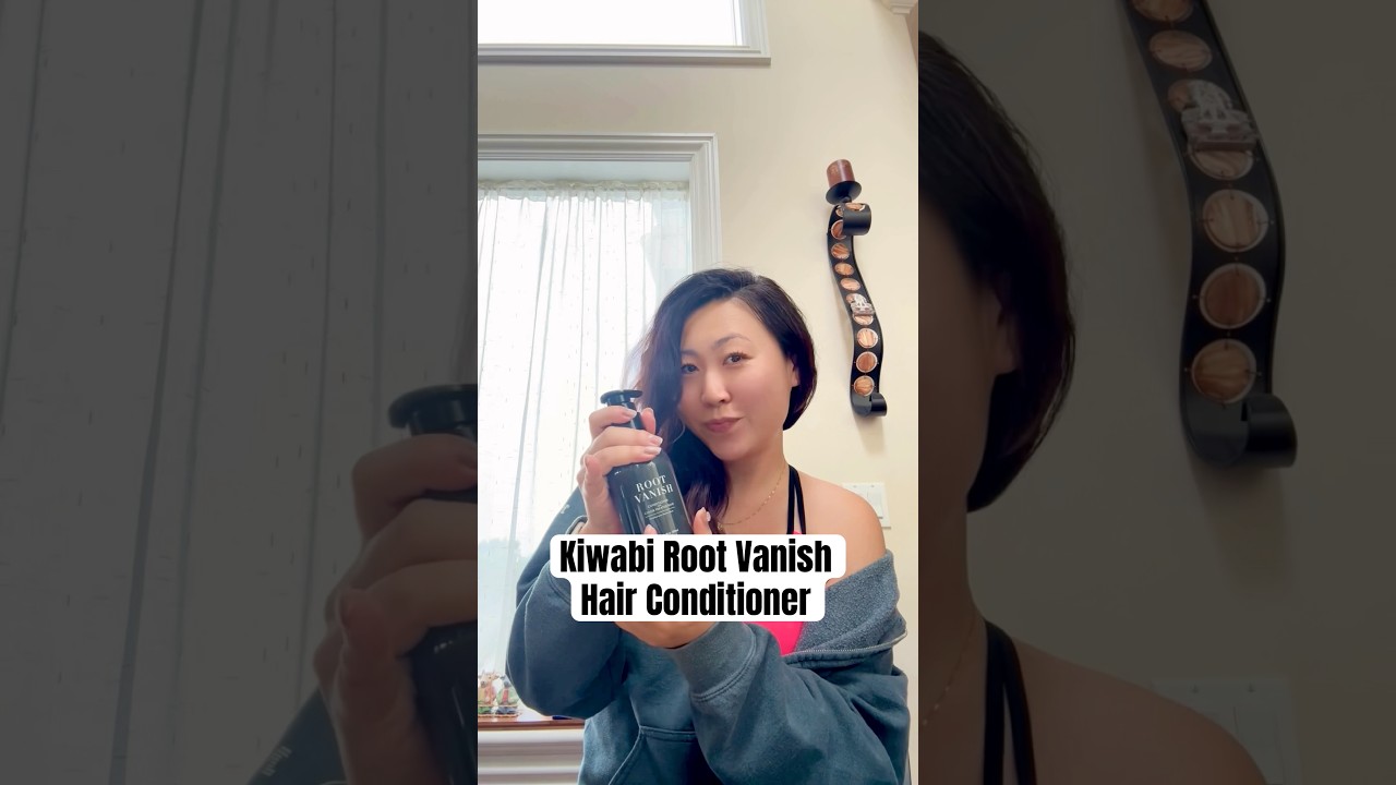 #coloredhair #conditioner that you need Kiwabi Root Vanish 🥰 #greyhair #greycoverage