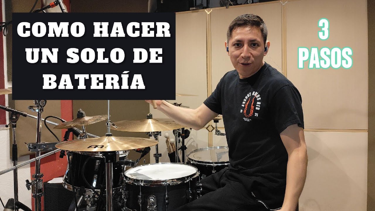 DRUM SOLO TUTORIAL - CURSO COMPLETO!