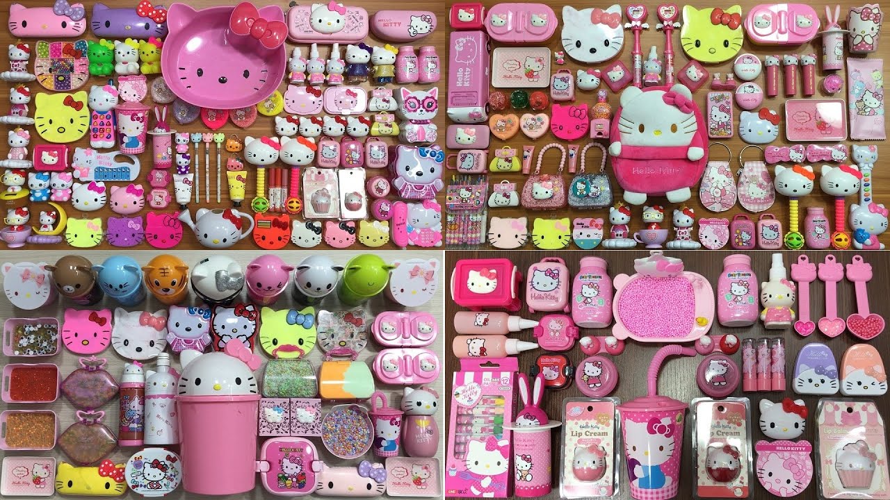 Pink Hello Kitty Slime Compilations 1 Hour | Satisfying Slime Videos #299