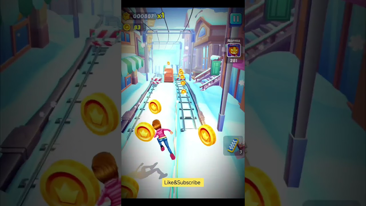 Day 5 To score highest points in subway princess runner 
