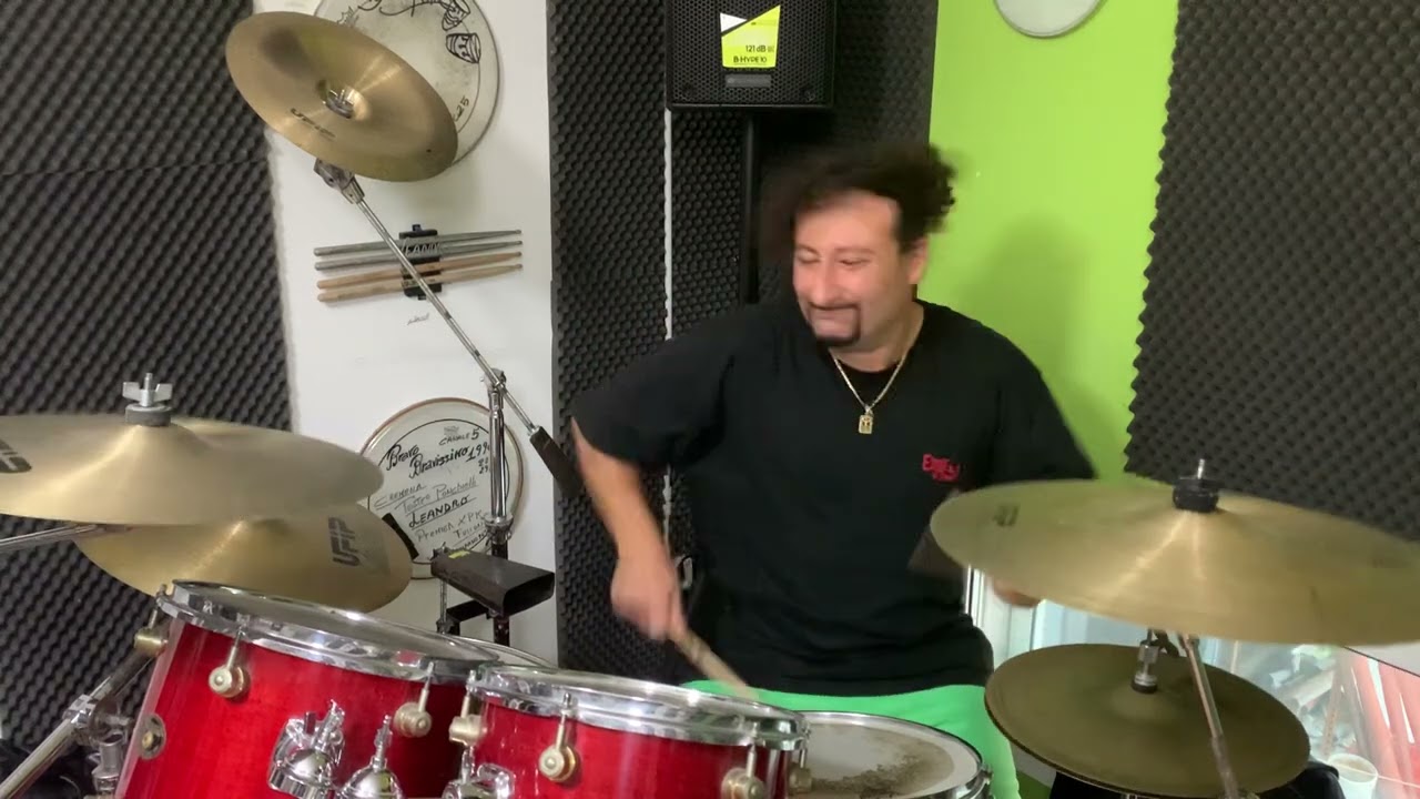Drummer-Groove Morning-Drum Solo Show-Power Technique- Maestro Leandro Bartorelli-Studio Top