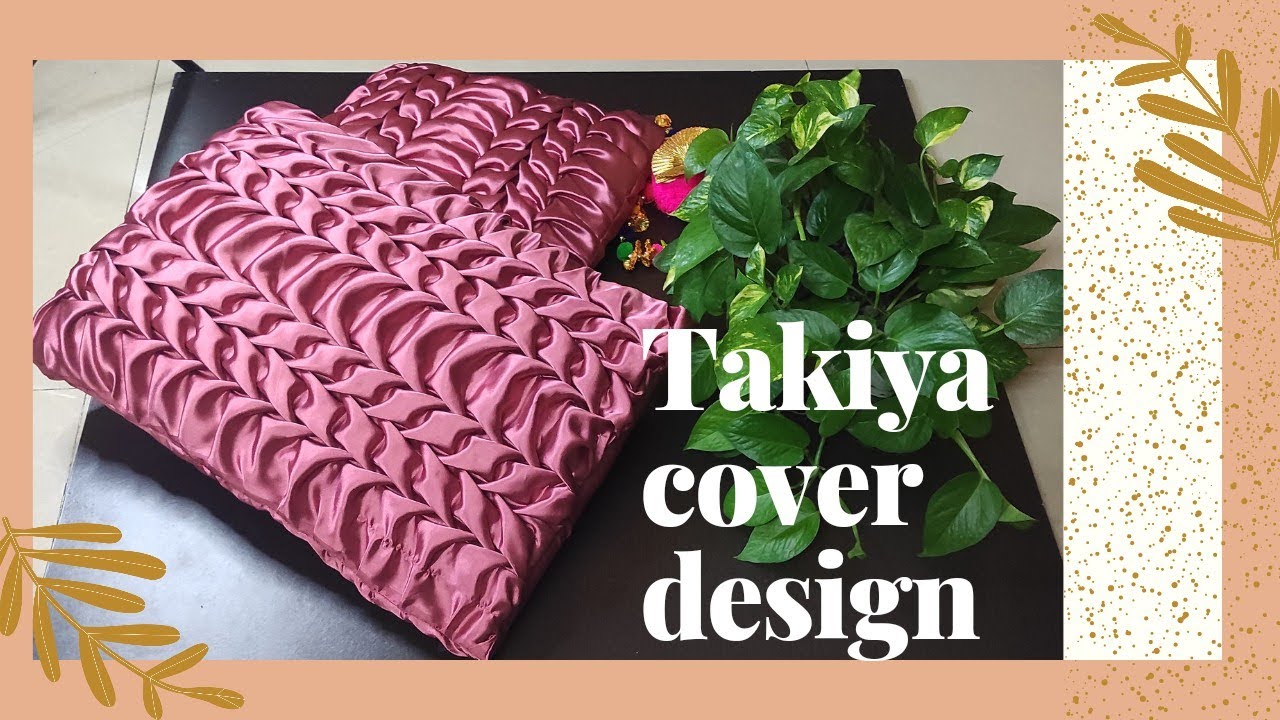 ☘️Takiya cover making smocking pattern pillow design canadian diy in hindi. @WeMakeCreators