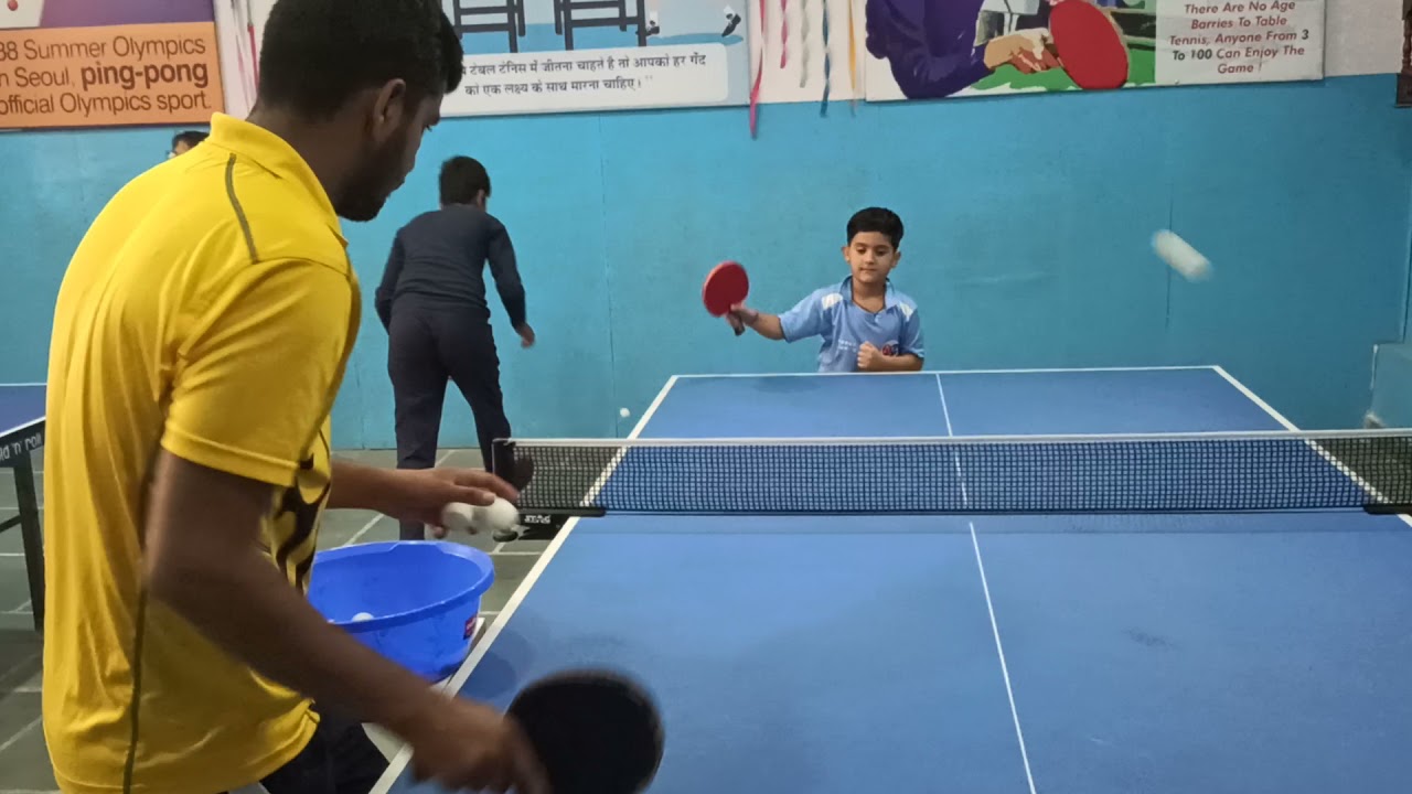 Master Rishiraj (6th Year old) Forehand Practice - JTTA