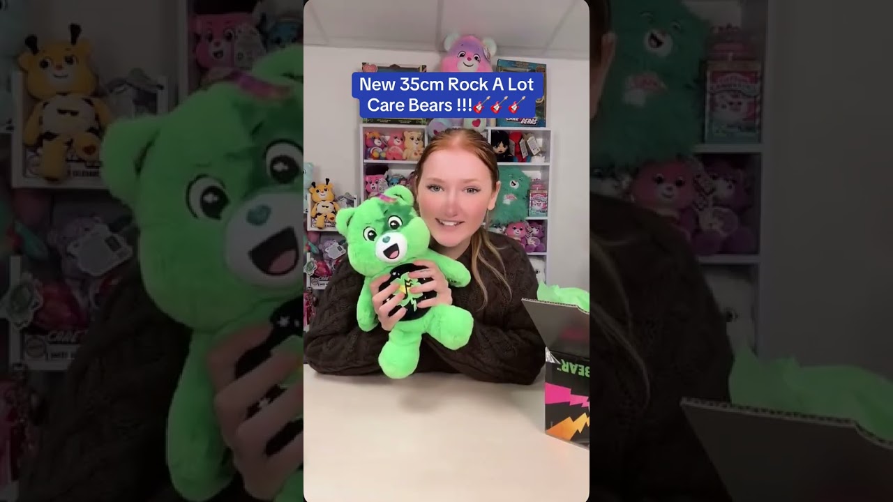 The New Rock-A-Lot Care Bears #carebears