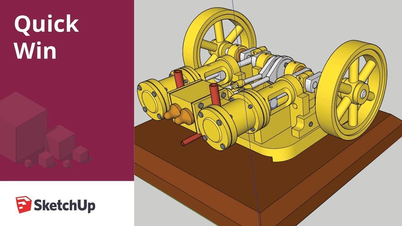 Editing components using the modifier tool in SketchUp - Quick Win