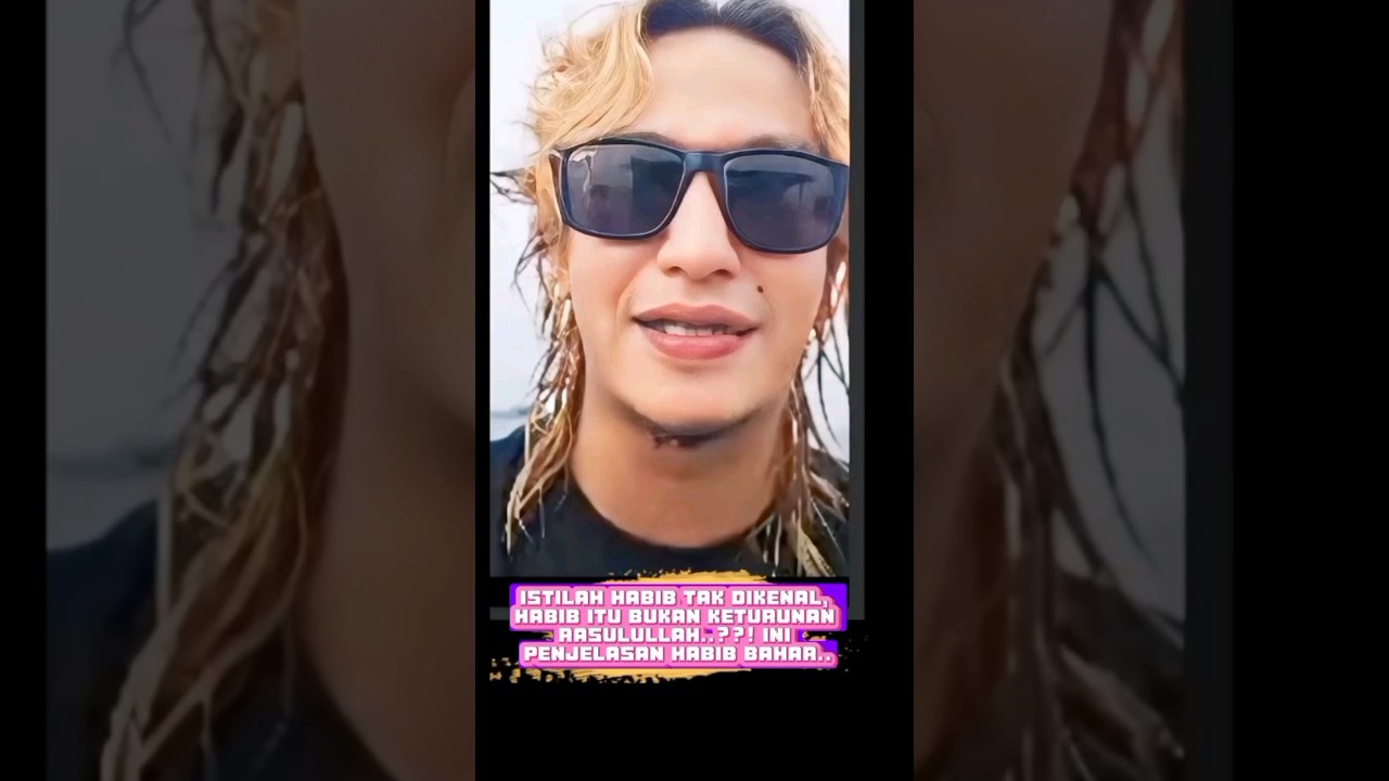 BAHAR BIN SMITH BUKAN HABIB..??!#belajar #religion #habibbahar #shorts #habib #syarif #sayyidul