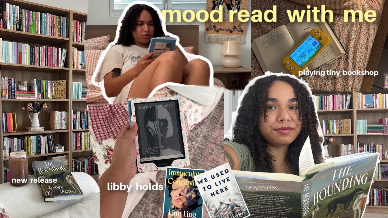 mood read with me for a week 📖🌟 weekly reading vlog