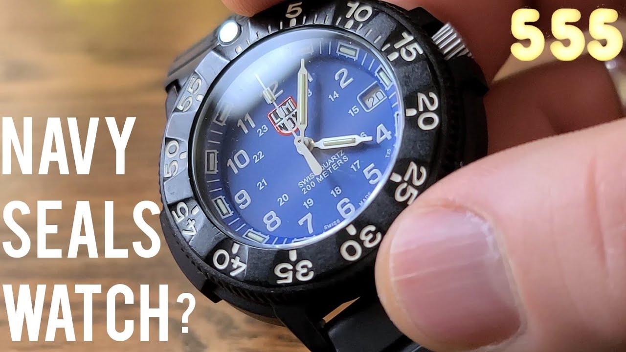 Забытые дайверские часы 90-х: военные наручные часы Luminox 3000 Navy Seals от 555 Gear