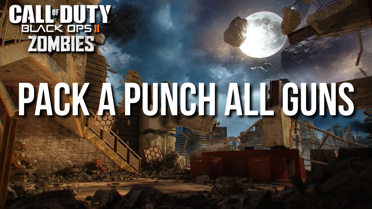 Pack A Punching All Guns In BO2 Zombies (PART FOUR)