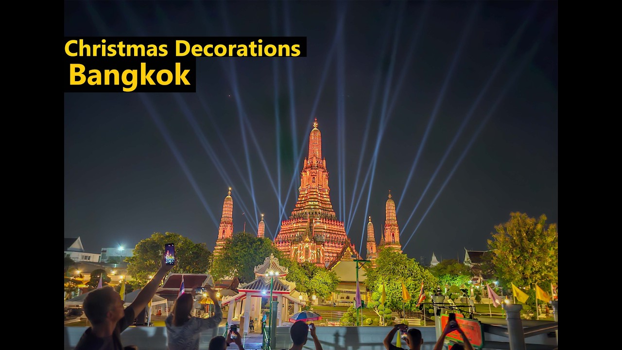 Christmas Decorations in Bangkok, Thailand