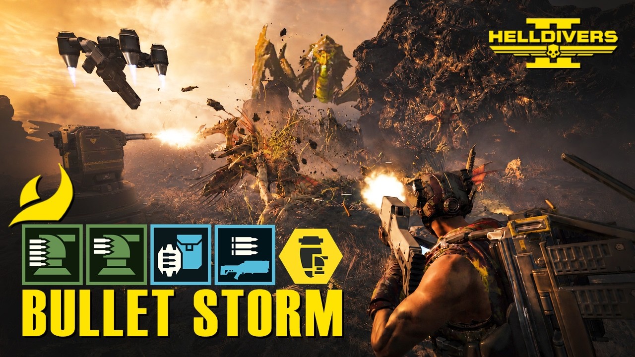 Helldivers 2 &ndash; This Bullet Storm Build Never Stops Firing | Solo Super Helldive | Deathless