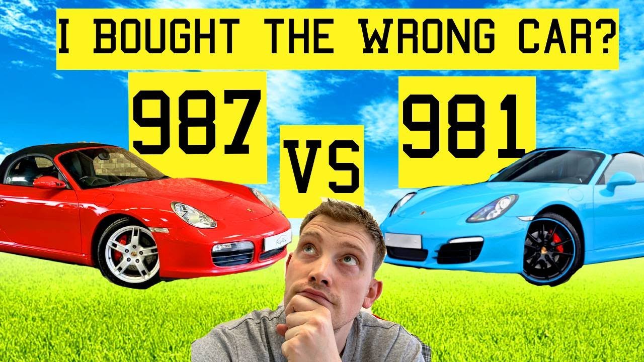 Porsche Boxster Comparison 987 vs 981 (Did I Buy the Right Car)?!
