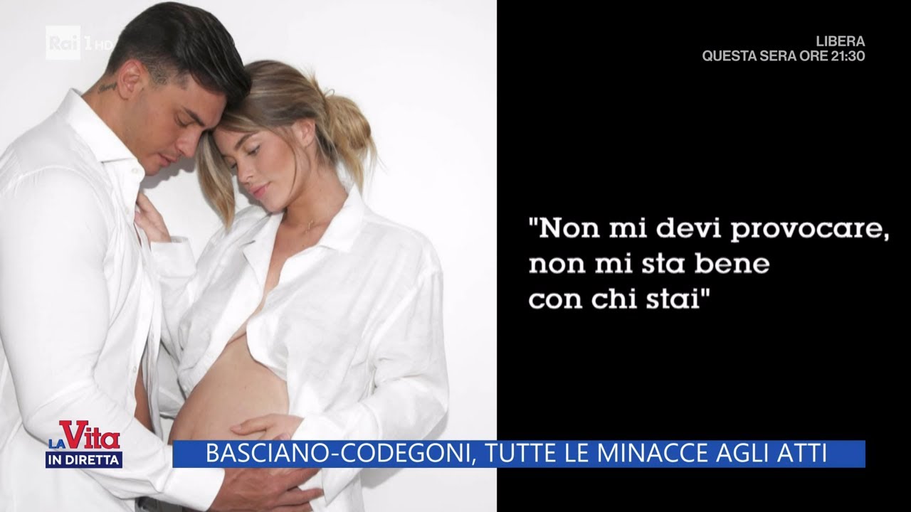 Basciano - Codegoni, tutte le minacce agli atti - La vita in diretta 03/12/2024