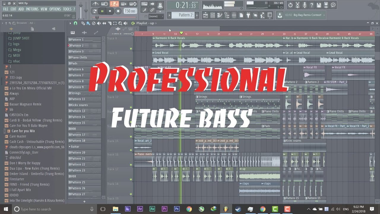 FL Studio - Professional Future Bass Project #1 [FLP]