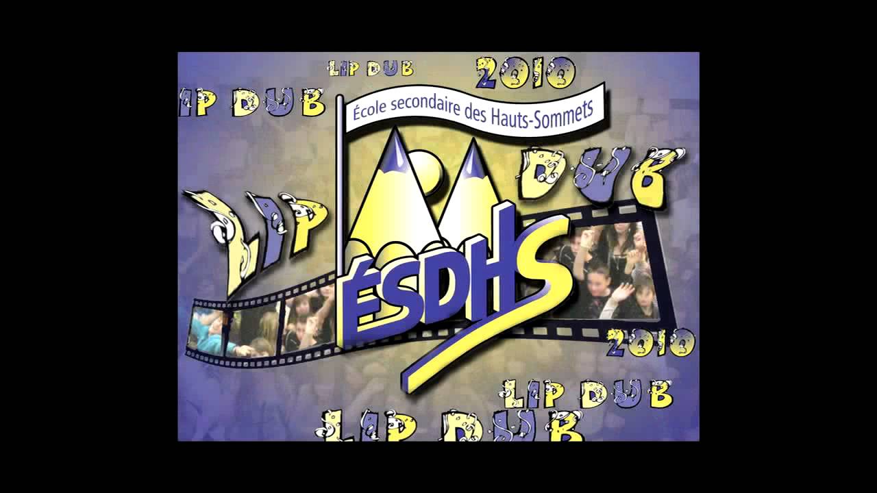 HD Lipdub 2010 de l'École secondaire des hauts-Sommets (esdhs): Ces soirées-là de Yannick