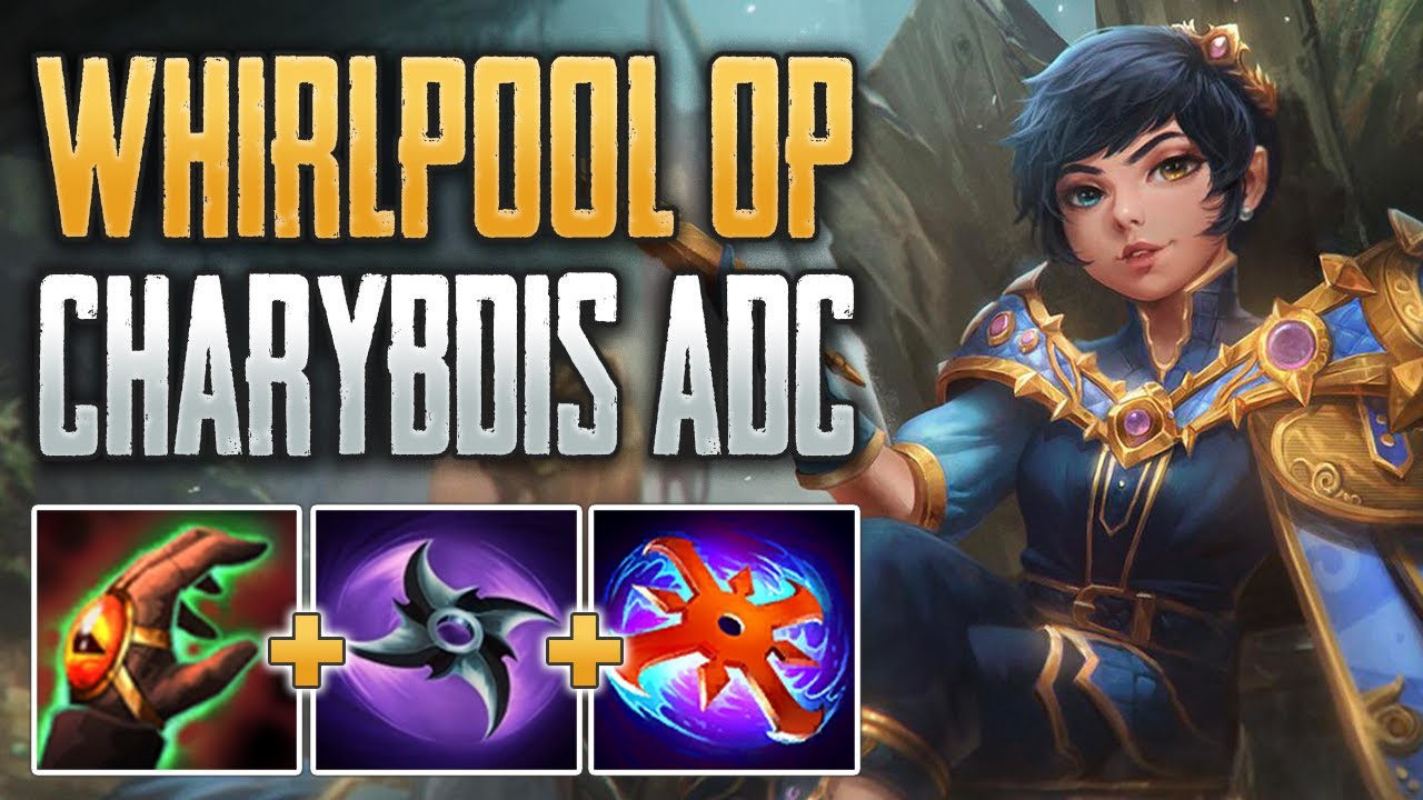 HER WHIRLPOOL IS SO BROKEN! Charybdis ADC Gameplay (SMITE Conquest A-Z)
