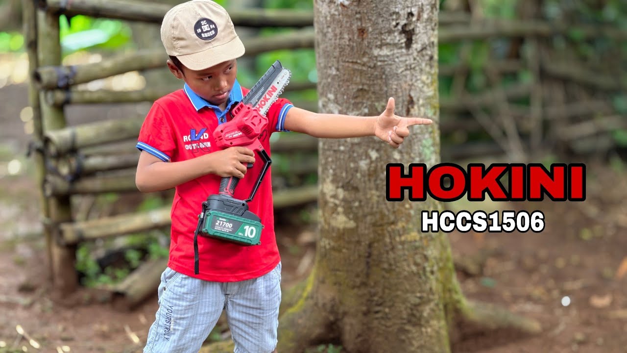 GERGAJI BATERAI 6 INCH HOKINI MANTAP JUGA! 
