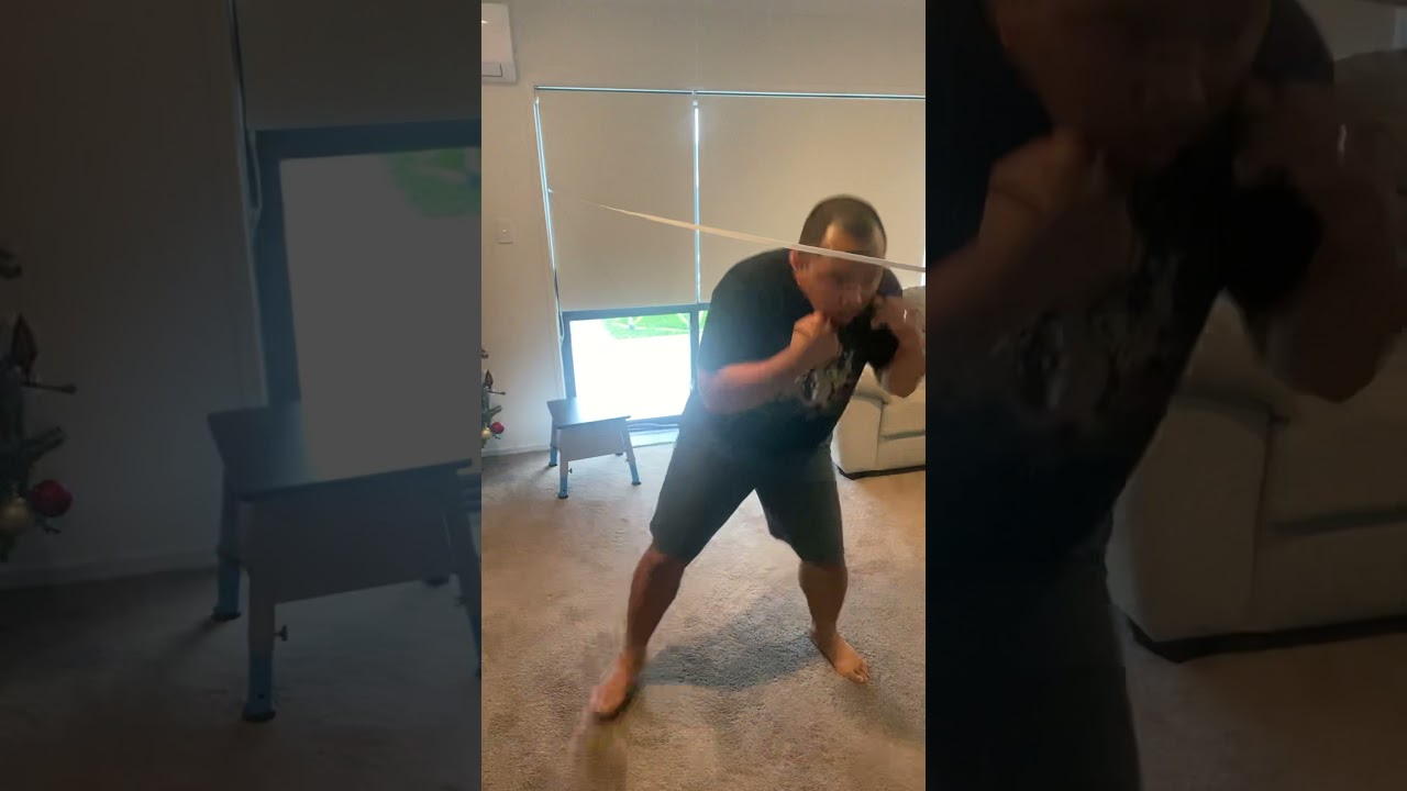 Shadow Boxing 82: Attempted One Of Precision Striking&rsquo;s Beginner Workout With Slip Rope
